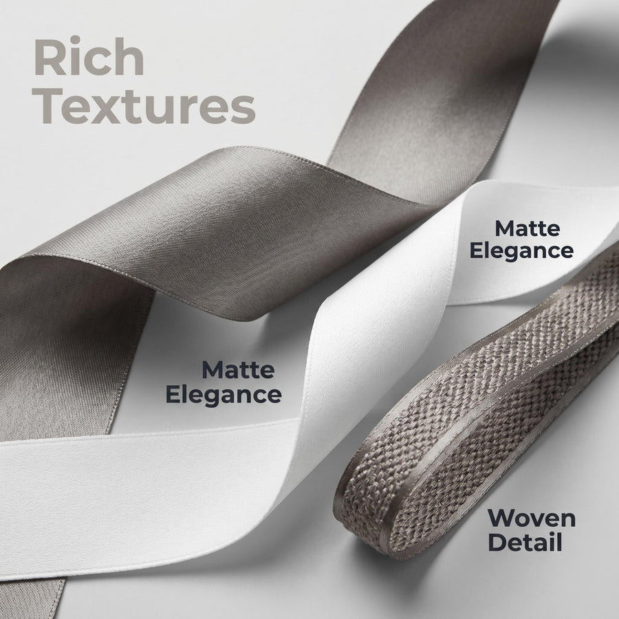 Luxury Mixed Ribbon Trio Set – Curated Decorative Ribbon Combination for Fashion, Gift Wrapping & Event Styling（副本）