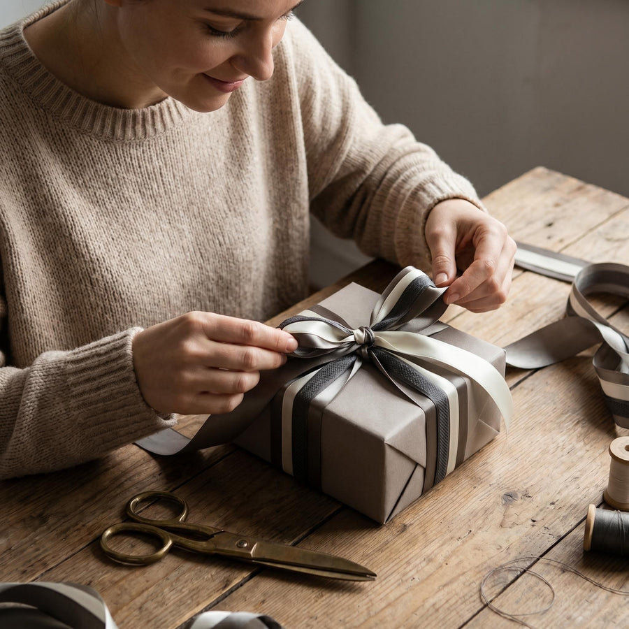 Luxury Mixed Ribbon Trio Set – Curated Decorative Ribbon Combination for Fashion, Gift Wrapping & Event Styling（副本）