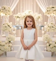 Gilrs princess festival Luxury Beige Lace Dress VintageToddler Party Outfit XmasLuxury Girls Ivory Lace Flower Girl Dress – Vintage Princess Party & Wedding Dress for Toddler (Ages 2–7)