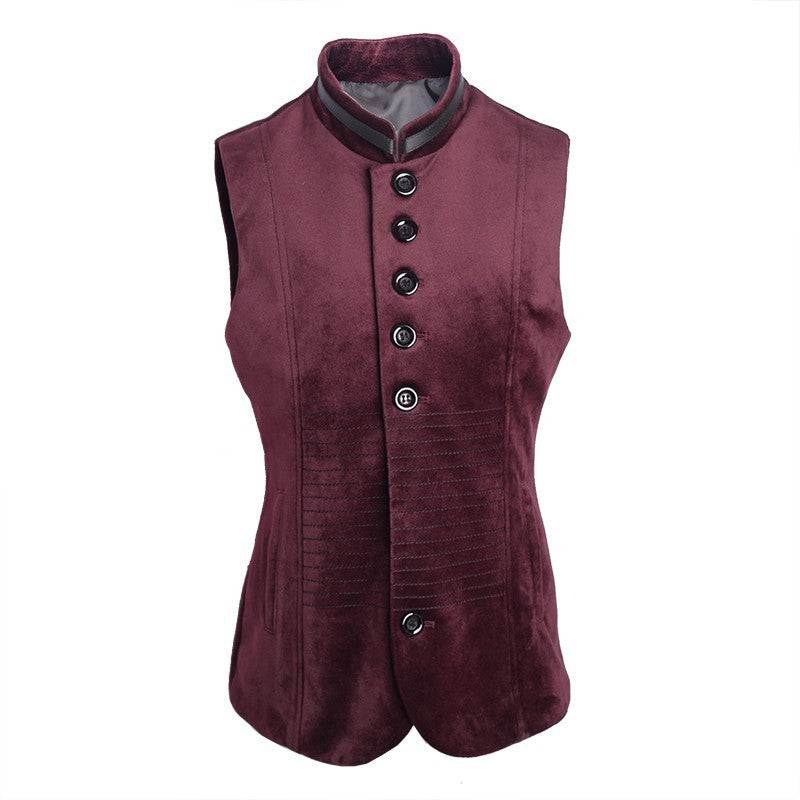 Boys vintage velvet waistcoat for formal page boy outfit ages 3-9 years
