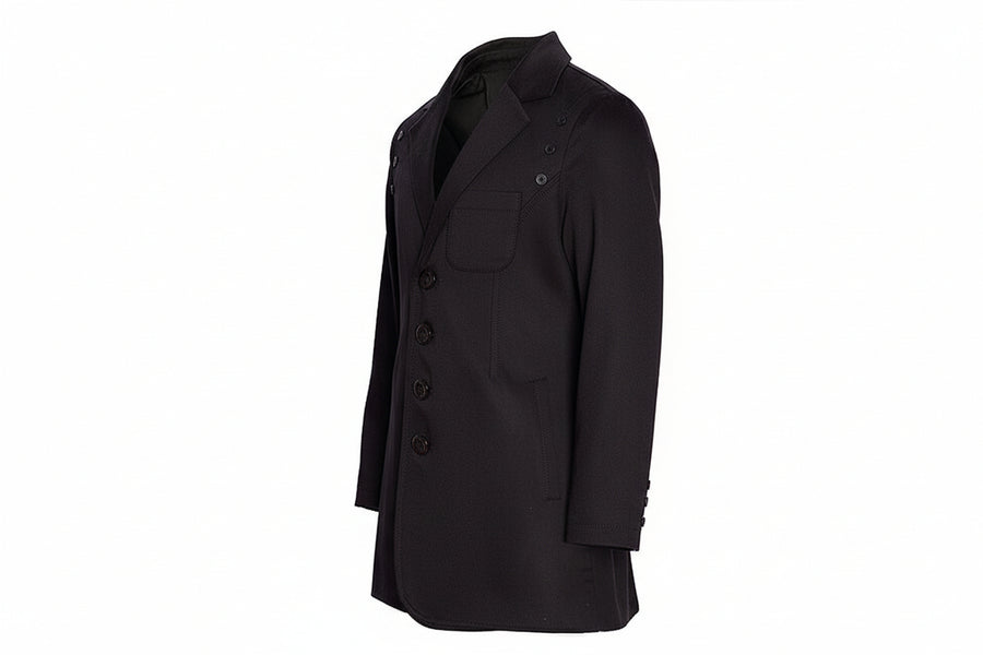 Classic Black Blazer for Boys – A Refined Jacket for School, Ceremonies & Everyday Elegance (Ages 3–12)