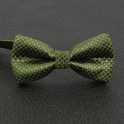 black boys pre-tied bow tie with classic fancy pattern for weddings and parties