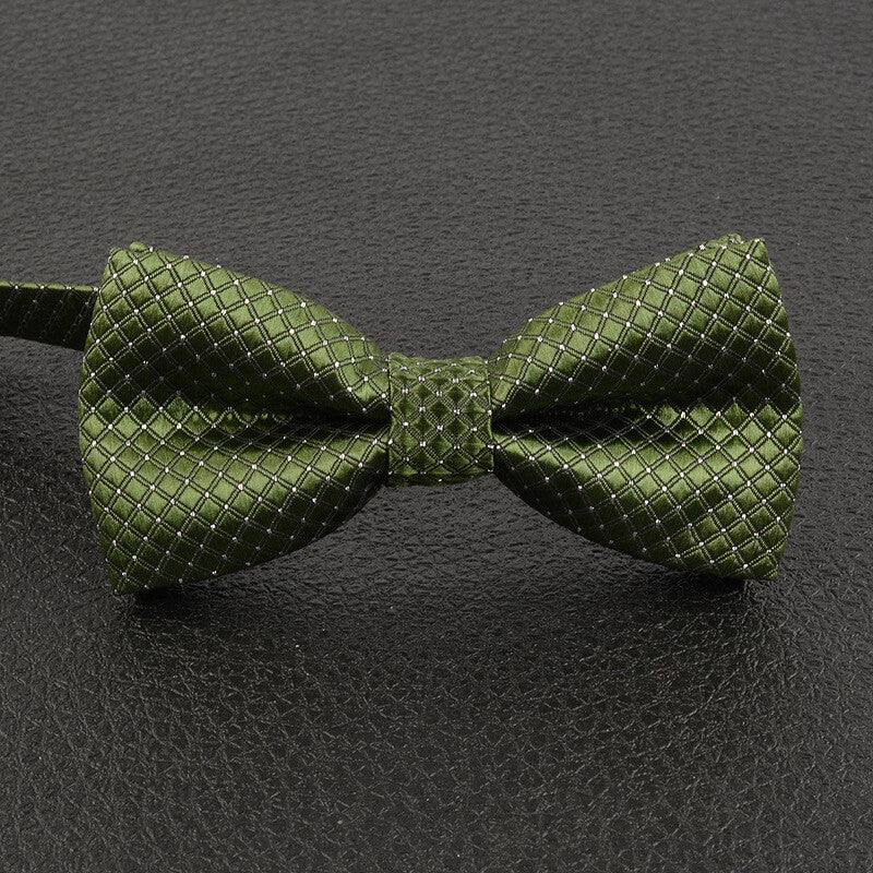 black boys pre-tied bow tie with classic fancy pattern for weddings and parties