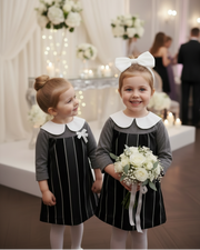 Girls Babydoll Mini Dress (2–9 Years) | Casual Vintage Party & Everyday Dress