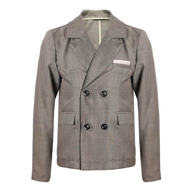 Boys formal blazer in classic single-breasted design for school uniforms and special occasions ages 3-12