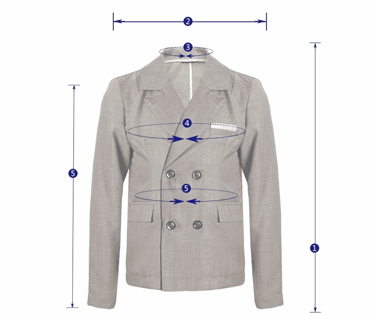 Boys formal blazer for school uniforms, weddings, and special occasions, ages 3-12