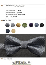 Boys pre-tied bow tie classic fancy pattern for weddings and parties