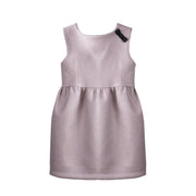Girls Vintage Wool Vest Dress (2–10 Years) | Minimalist Flower Girl Baby Doll Mini Dress
