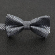 Boys pre-tied bow tie with classic fancy pattern for weddings and parties