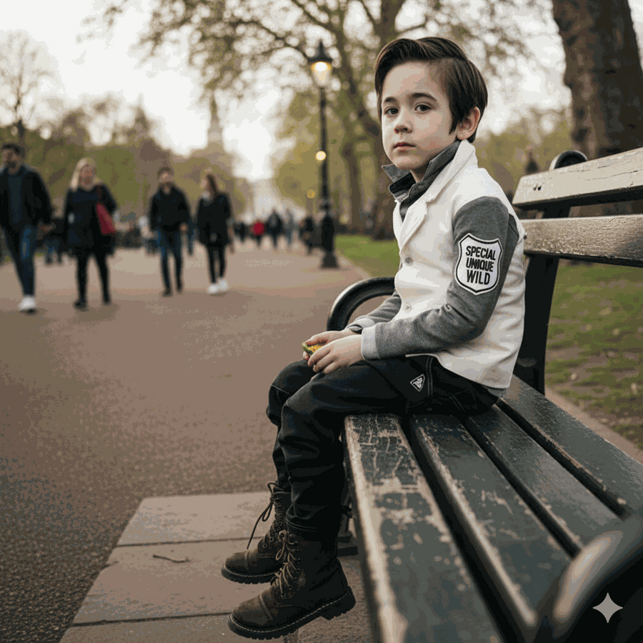 Boys white grey velvet blazer stylish casual short jacket for kids aged 3-7 years autumn spring