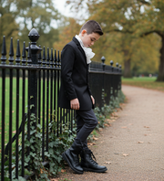 Classic Black Blazer for Boys – A Refined Jacket for School, Ceremonies & Everyday Elegance (Ages 3–12)