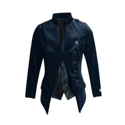 Boys Velvet Blazer False Two-Piece (3–14 Years) | Vintage Wedding Page Boy Dinner Jacket