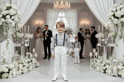 Kids vintage lace cotton shirt with Victorian style for boys and girls ages 3-12