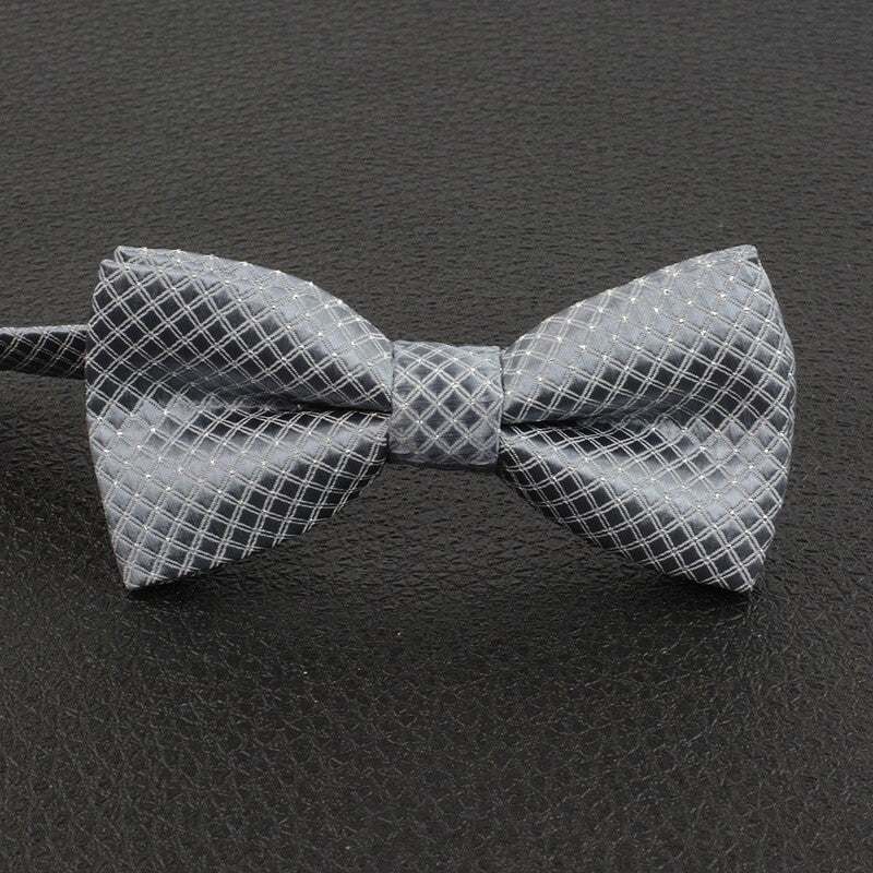 boys pre-tied bow tie for weddings and parties displayed on white background