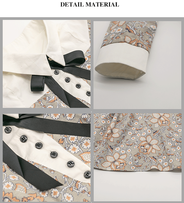 Vintage Floral Doll Collar Dress for Girls – A Refined A-Line Style for Special Occasions & Everyday Elegance (Ages 3–7)