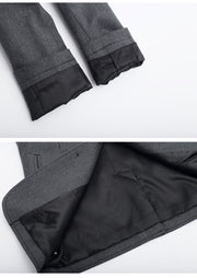 Boys Dark Grey School Blazer – Formal Uniform Jacket Long Sleeve Smart Fit for School, Events & Occasions (Ages 3–12)