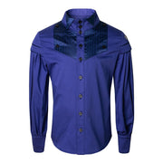 Vintage Cotton Long Sleeve Shirt for Boys – A Refined Classic for Occasions & Everyday Elegance (Ages 3–14)