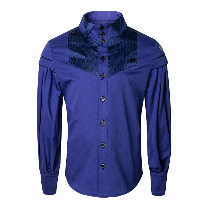 Vintage Cotton Long Sleeve Shirt for Boys – A Refined Classic for Occasions & Everyday Elegance (Ages 3–14)