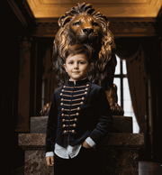 Luxury boys embroidered tuxedo blazer in velvet with shawl lapel for weddings and formal events aged 4-14 years