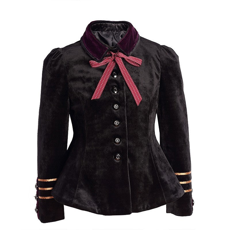 Girls black top  Velvet  2-3-4-5Y autumn Grey Wool Blend Trim Short Jacket 2025