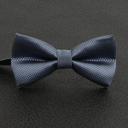 Classic boys pre-tied bow tie in fancy pattern for weddings and parties