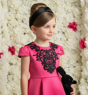 Girls Pink Princess Party Dress – Flower Girl & Bridesmaid Dress for Weddings, Birthdays & Special Occasions (Ages 3–9)