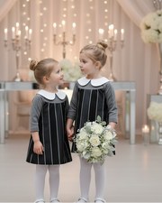 Girls Babydoll Mini Dress (2–9 Years) | Casual Vintage Party & Everyday Dress
