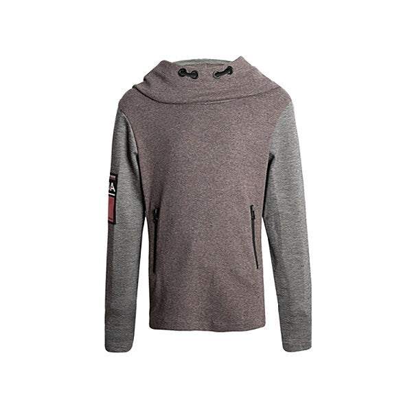 Boys wearing soft fleece hoodies casual pullover sweaters for kids autumn spring
