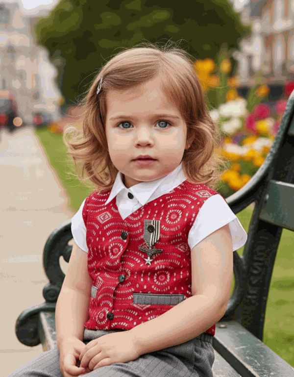 Girls wearing vintage lace vests, long sleeveless cardigans for ages 3-12, elegant and lightweight holiday layering tops