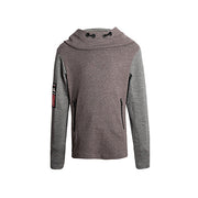 Boys wearing soft fleece hoodie casual pullover sweatshirt for autumn and spring