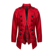 Boys Velvet Blazer False Two-Piece (3–14 Years) | Vintage Wedding Page Boy Dinner Jacket
