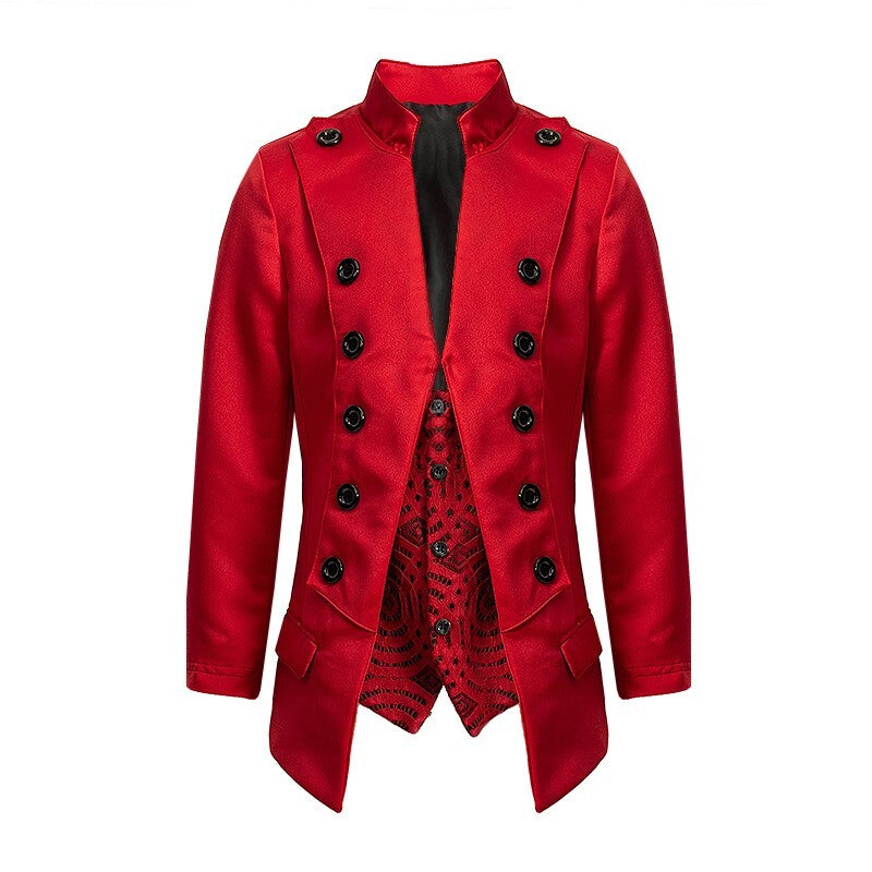 Boys Velvet Blazer False Two-Piece (3–14 Years) | Vintage Wedding Page Boy Dinner Jacket