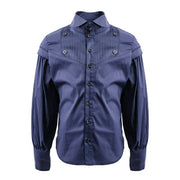 Vintage Cotton Long Sleeve Shirt for Boys – A Refined Classic for Occasions & Everyday Elegance (Ages 3–14)