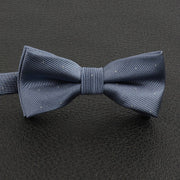 Boys pre-tied bow tie with classic fancy pattern for weddings and parties