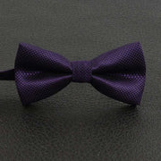 Boys pre-tied bow tie with classic fancy pattern for weddings and parties