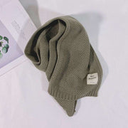 Kids knitted winter scarf soft thick warm neck warmer for boys and girls aged 3-14 years