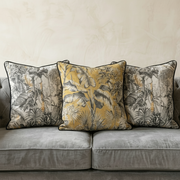 Chinese Inspired Cushion Cover - Elegant Accent for Living Rooms & Sofas