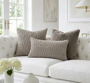 Modern Embroidered Cushion Cover - Minimalist Decor