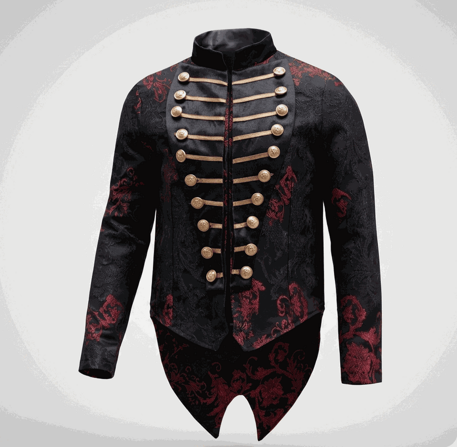 Luxury boys embroidered tuxedo blazer in velvet and satin with intricate detailing for weddings and formal events ages 4-14