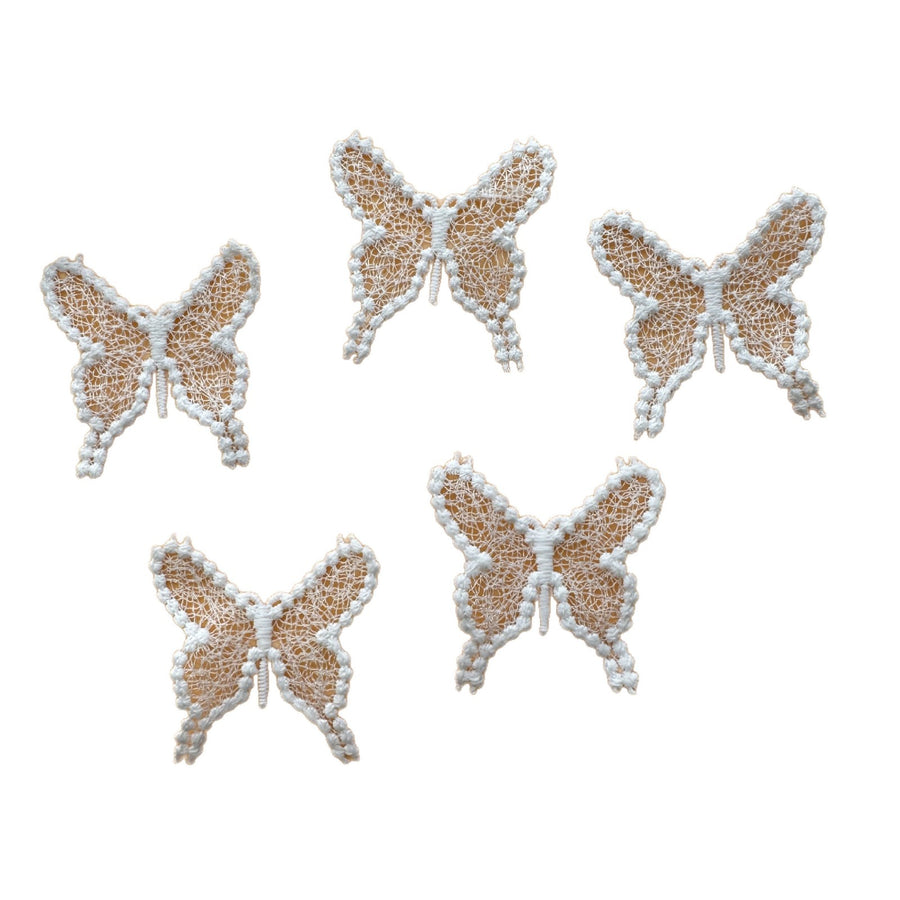 Butterfly Fish Silk Hollow Veil Wedding Lace - DIY Handmade 3D Flower Accessory (R278)