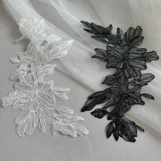 Hollow Fish Silk Water-Soluble Lace Fabric - Embroidery Clothing & Pet Clothing Decorative Material (R185)