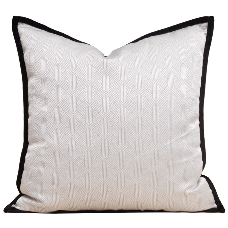 Red & White Cushion & Bedding Set - Modern Luxury for Refined Interiors