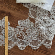 New exquisite hollow fish silk thread lace, handmade DIY accessories wedding veil decorative accessories lace R77
