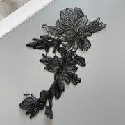 R296 water-soluble fish silk thread lace embroidery bead sequin collar DIY wedding dress decoration accessories
