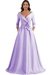 European and american style plus size evening gown - floor length dress for weddings, mother of the bride, annual meetings, and performances - flattering and figure-forgiving for curvy women