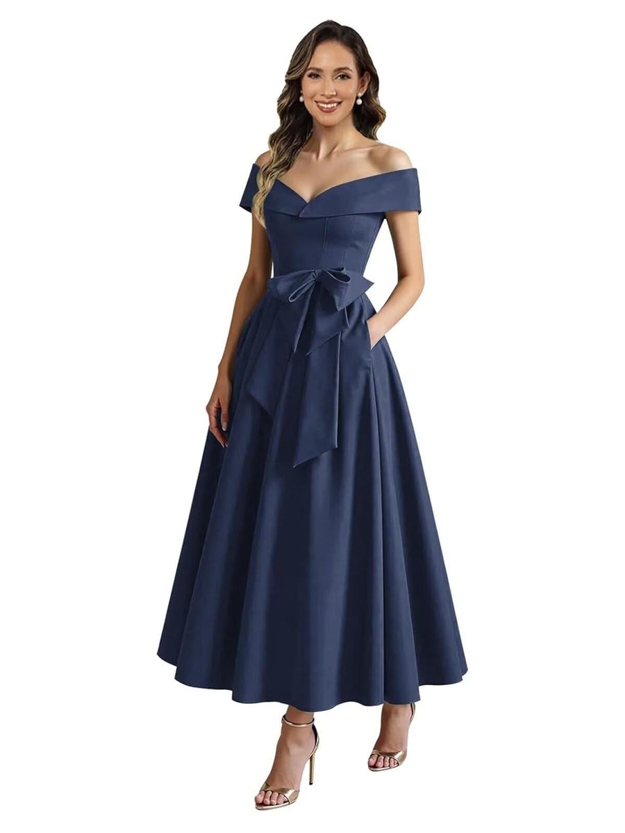 Plus size evening gown for women - satin wedding bridesmaid dress, perfect for annual meetings, performances, and special occasions. flattering and figure-enhancing, designed for curvy women. a stylish choice for mothers
