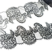 Black and white fish silk thread sequins water-soluble decorative lace European and American embroidery fabric water-soluble embroidery lace R81 tape