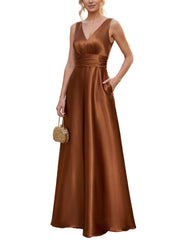 Amazon wedding bridesmaid sleeveless long evening dress annual meeting dinner prom dress slimming look long skirt dress for women