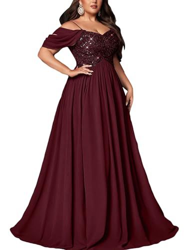 European and american plus size evening gowns: long, slimming dresses for banquets, parties, birthday celebrations, annual meetings, and hostess events