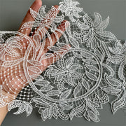 Barcode Hollow Fish Silk Lace - DIY Handmade Wedding Dress Veil & Decorative Accessory (R162)
